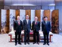 西安市政府領(lǐng)導會見日本船橋市市長松戶徹一行